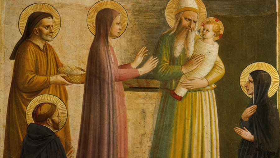 Fra Angelico Presentation of Jesus in the Temple 1440 1442